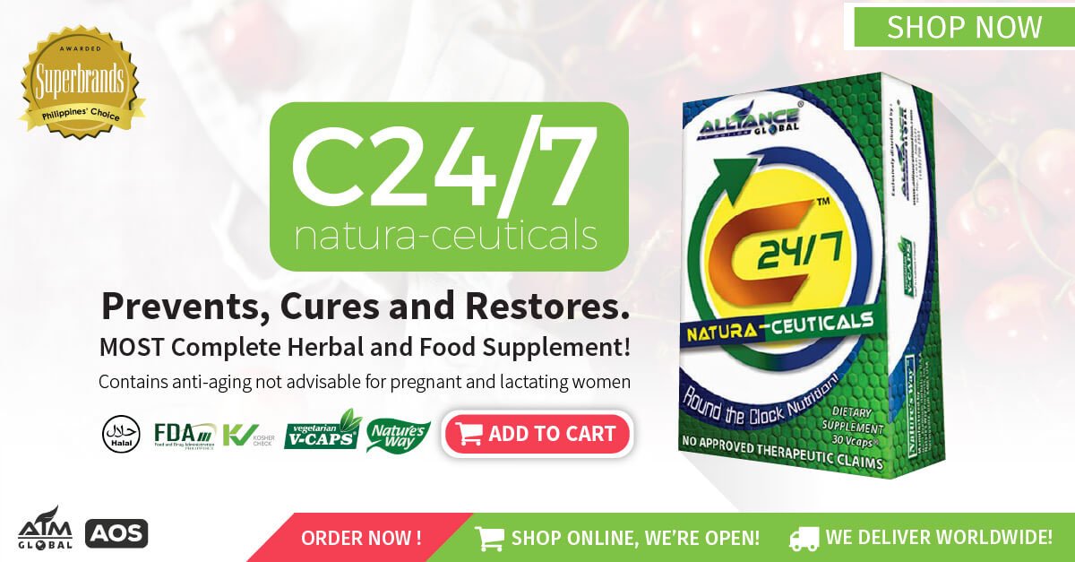 C24/7 Natura-ceuticals - AIM Global Online HQ | AIMGLOBALHQCOM