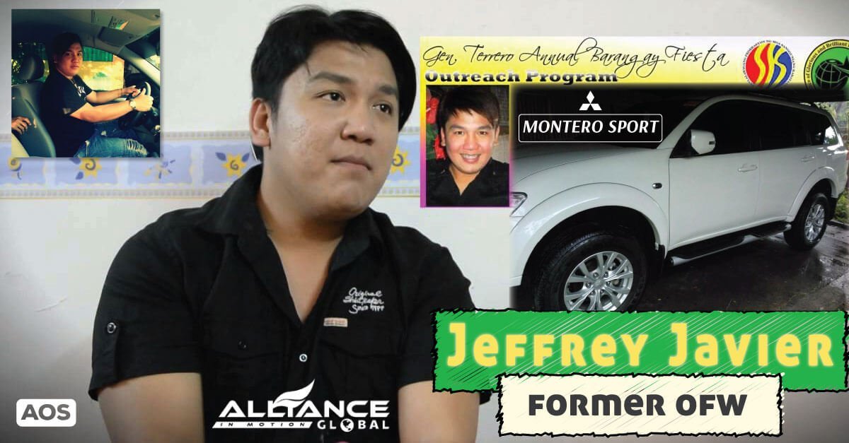 Former OFW Jeffrey Javier – AIM Global Success Story