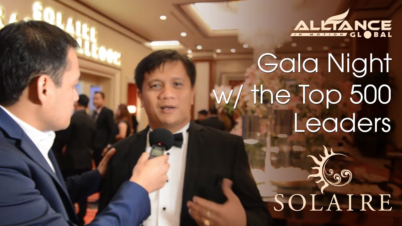 Gala Night w/ the Top 500 Leaders of AIM Global (9th Anniv)