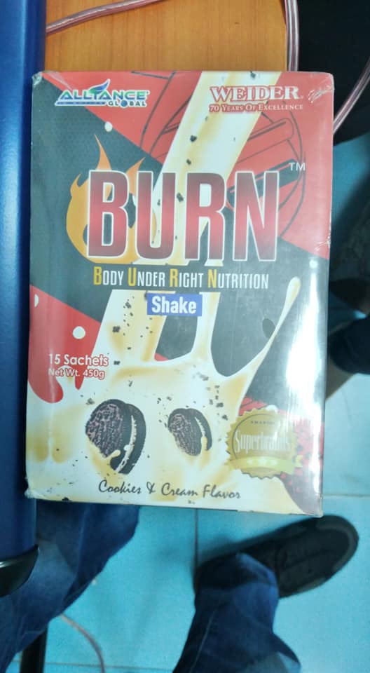 BURN Meal Replacement Shake photo review